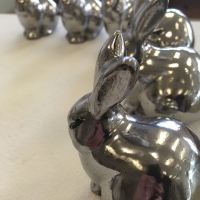 BFA-sculpture-student-Hannah-Hollands-iron-bunny-castings-from-Inter.-sculp